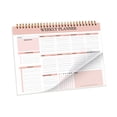 thumbnail image 1 of Weekly Weekly Planner Notepad Tear Off To Do List Planner Undated Weekly Weekly Planner Tear Off Weekly To Do List Planner With Spiral Binding For Women & Man, Work, School And Home Organizer, 1 of 3