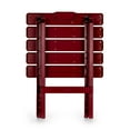 thumbnail image 3 of Camco Red Adirondack Portable Outdoor Folding Side Table | Measures 18" x 15" x 19.5" Tall | Red Plastic (51694), 3 of 11