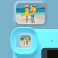 thumbnail image 4 of HLONKChildrens Digital Camera High-definition Student Polaroids Printable Photo Recording Front And Rear Selfie Camera 32GB Memory Card Printing Paper X2 Pink, 4 of 7