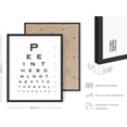 thumbnail image 3 of HFDF Funny Bathroom Signs for Home Decor - Funny Bathroom Decor, Funny Bathroom Wall Art, Bathroom Art, Funny Bathroom Decor, Bathroom Eye Exam (Black,) 11x14inch Framed, 3 of 6