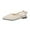 #102-Beige, variant on Censtreet Slingback Ballet Flats for Women Square Cap Toe Low Heel Dress Shoes Comfortable Work Flats for Office Party Wedding Business Casual