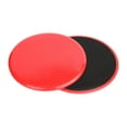 thumbnail image 3 of 2x Core Sliders for Working Out Dual Sided Gliding Discs Lightweight Gift Workout Equipment Strength Home Exercise Improve Balance Red, 3 of 8