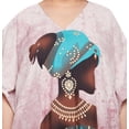 thumbnail image 5 of Oussum Women's Plus Size Kaftans Dresses Polyester Printed Long Caftan Maxi Online, 5 of 8