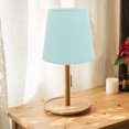 thumbnail image 4 of SHISUYAN 1pc Simple Cloth Lampshade Home Office Chandelier Lampshade Table Lamp Accessory, 4 of 8