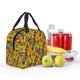thumbnail image 5 of Easygdp Dancing African Womens Bolsa Térmica Premium - Tela Oxford Impermeable, Gran Capacidad, Bolsillo Frontal, Unisex para Trabajo, Escuela, Actividades al Aire Libre y Picnics, 5 of 8