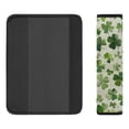thumbnail image 5 of WYYP Shamrocks Foliage Lace Car Seat Belt Cover Car Interior Decor Comfortable Strap Pads 1Pcs, 5 of 5