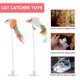 thumbnail image 3 of Juguete del gato del resorte 4Pcs con el ratón Juguetes creativos lindos del animal doméstico Ratón Cat Toy Mouse Cat Catcher Juguetes (color al azar), 3 of 5