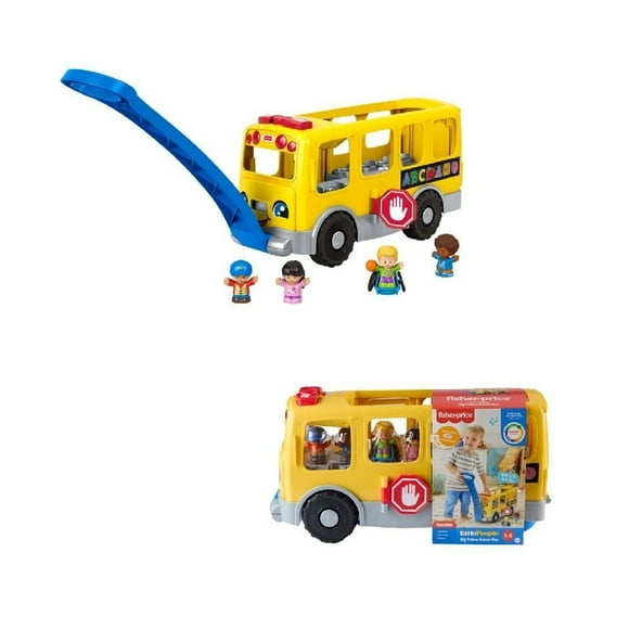 Juguete para Bebés Little People Camión Escolar Haciendo Nuevos Amigos LATAM