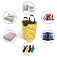 thumbnail image 4 of Salouo Cool Duck With Yellow Strip for Dirty Clothes Hamper,Extra Large Hamper Basket Bin 1-Pack Big Laundry Baskets with Handles Laundry Hampers Fits for Bedroom & Living Room, 4 of 5