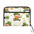 thumbnail image 7 of WOBOGO St Patricks Pattern with Leprechauns and Green Beer Mugs Expanding File Folder Letter Size Accordion Filing Organizer 13 Pocket Separate Organ Pocket, 7 of 7