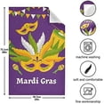 thumbnail image 3 of SKYSONIC Mardi Gras Kitchen Towel Set of 1,Super Soft Absorbent Hand Towel Tea Towel Tableware Cleaning Rag for Kitchen, Home, Hotel, Beach, Bathroom, Gym, 3 of 7