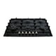 thumbnail image 5 of Parrilla de gas SUPRA Diamond Glass 6 quemadores 1 quemador DOBLE FLAMA cristal templado negro, 5 of 7