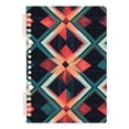 thumbnail image 7 of FORMRS 1-Subject Spiral Notebook 8" x 5" College Ruled 60 Refillable Sheet A5 Hard Cover, 2 Pack, Green Abstract, 7 of 7