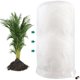 thumbnail image 3 of 4 Pack Plant Covers Freeze Protection for Winter, 39.3''×31.4'' Frost Cloths for Outdoor Plants Cold Weather Blankets with Drawstrings, 3 of 4