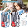 thumbnail image 2 of MesaSe Ensembles de Mathématiques Géométrie 10 Pcs Fournitures pour Étudiants avec Étui de Rangement Rapporteur Géométrie Gomme Règle Accessoire de Dessin, 2 of 12