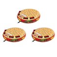 thumbnail image 1 of Sportsstuff 58 Inch Inflatable 2 Rider Cheeseburger Towable Lake Tube (3 Pack), 1 of 6