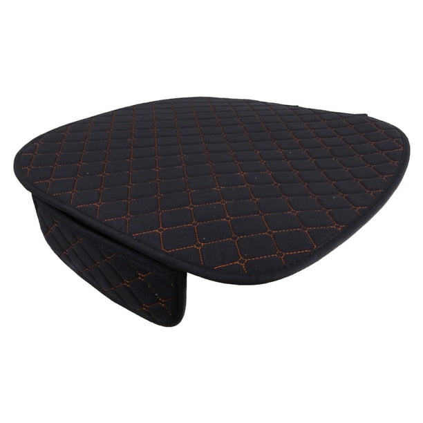 Cojín Antideslizante para Asiento de Automóvil Macarena Cojines de Asiento de Automóvil con Lazos Negro 48x51cm