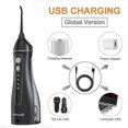 thumbnail image 4 of Mornwell Portable Oral Irrigator With Travel Bag Water Flosser Usb Rechargeable 5 Nozzles Water Jet 200ml Water Tank Waterproof, 4 of 5