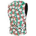 thumbnail image 5 of Franhais Men Christmas Suit Funny Long Sleeve Single Breasted Jacket with Vest Pants Set Formal Outfit, 5 of 9