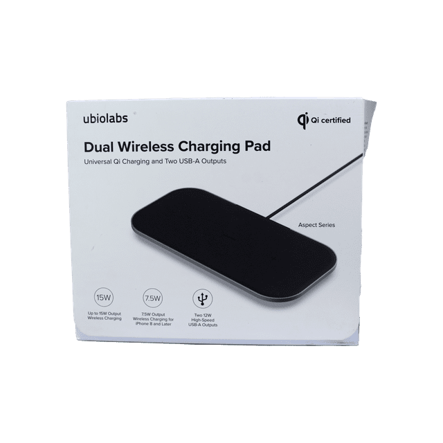 ubiolabs DUAL WIRELESS CHARGING PAD EC220 / AWC1093