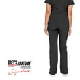 thumbnail image 2 of Grey's Anatomy Signature 2207 3 Pocket Low Rise Pant-Black-X-Small, 2 of 7