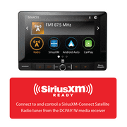 Dual Electronics DCPA901W 9-inch Certified Apple CarPlay Android Auto Wired or Wireless Single DIN Car Stereo Radio Built-in Bluetooth Sirius XM Ready New