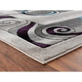 thumbnail image 5 of MDA Rug Imports Orelsi Collection Abstract Area Rug with Hand Carved Accents Fume/Beige 5'2'' X 7'5'' 5' x 8' Indoor,Accent Rectangle, 5 of 5