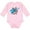 AD-Pink, variant on Inktastic Rock and Roll Lives with Blue Guitar Boys or Girls Long Sleeve Baby Bodysuit