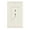 Almond, variant on Maxxima Dimmer Electrical Light Switch - Featuring Blue Indicator Light, LED Compatible, 3-Way/Single Pole Use, 600 Watt Max, Dimmable Lamp and Lighting Control, Wall Plate Included - White