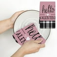 thumbnail image 4 of SLYNSHome Valentine's Kitchen Towels Dish Towels,Pink Heart Love Hand Towels Decoration Anniversary Wedding Birthday Gifts, 4 of 6