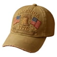 thumbnail image 6 of UngA 250 Year American Anniversary Hat Bald Eagle Embroidery Liberty Patriotic Baseball Cap Adjustable 1776-2026 250th Anniversary USA Hat for Men Women,One Size, 6 of 6