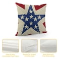 thumbnail image 4 of Pillow Covers Inch Throw Pillow Covers Stars Stripes Cushion Case Pillowcase Decorations for Sofa Couch, 4 of 5