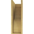 thumbnail image 4 of 8"W x 16"D x 24"H Classic Garner Rough Cedar Woodgrain TimberThane Corbel, Primed Tan, 4 of 6