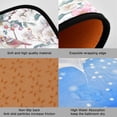 thumbnail image 2 of 2-Piece Kitchen Mat Set Non Slip Washable Floor Mats Decorative Rugs for Kitchen Sink Laundry Flowers and Birds Pattern, 2 of 7