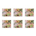 thumbnail image 4 of 20 Pack Luncheon 3 Ply Napkin Flower Shop - Set of 6, 4 of 4