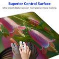 thumbnail image 3 of nygtbtfer Small Mouse Pad  Bird Hummingbird with Pink Flowers Mousepad with Washable Lycra Cloth, Non-Slip Rubber Base Mousepads, Computer Mouse Pads for Wireless Mouse 31.5x11.8 in, 3 of 6