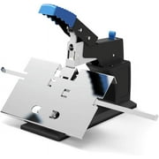 Heavy Duty Saddle Stitch Stapler - Manual Binding Machine With 3000 Staples for Flat & Saddle Stapling, Max. Thickness 6.5mm