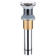 thumbnail image 1 of Desagüe universal para lavabo de sobreponer con tapón emergente y filtro de cesta para lavabos de 37 a 55 mm Sin agujeros, 1 of 8
