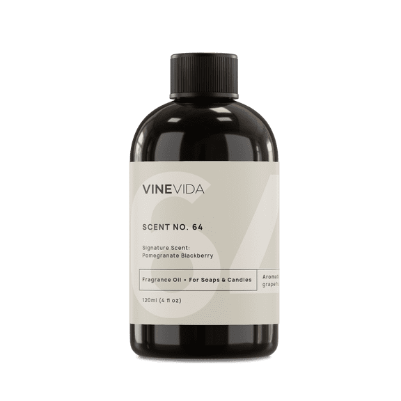 VINEVIDA Scent NO. 64, Signature Scent: Pomegranate Blackberry Fragrance Oil, 4 Fl Oz