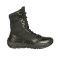 thumbnail image 2 of Rocky Men's Military Inspired Duty Work Boots Black Synthetic 6.5 W, 2 of 7