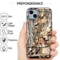 thumbnail image 6 of CoverON Design For Apple iPhone 15 Plus Phone Case, Flexible Rubber Slim TPU Cover, Fall Camouflage, 6 of 7