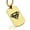 Gold, variant on Stainless Steel Superman Dog Tag Pendant Necklace
