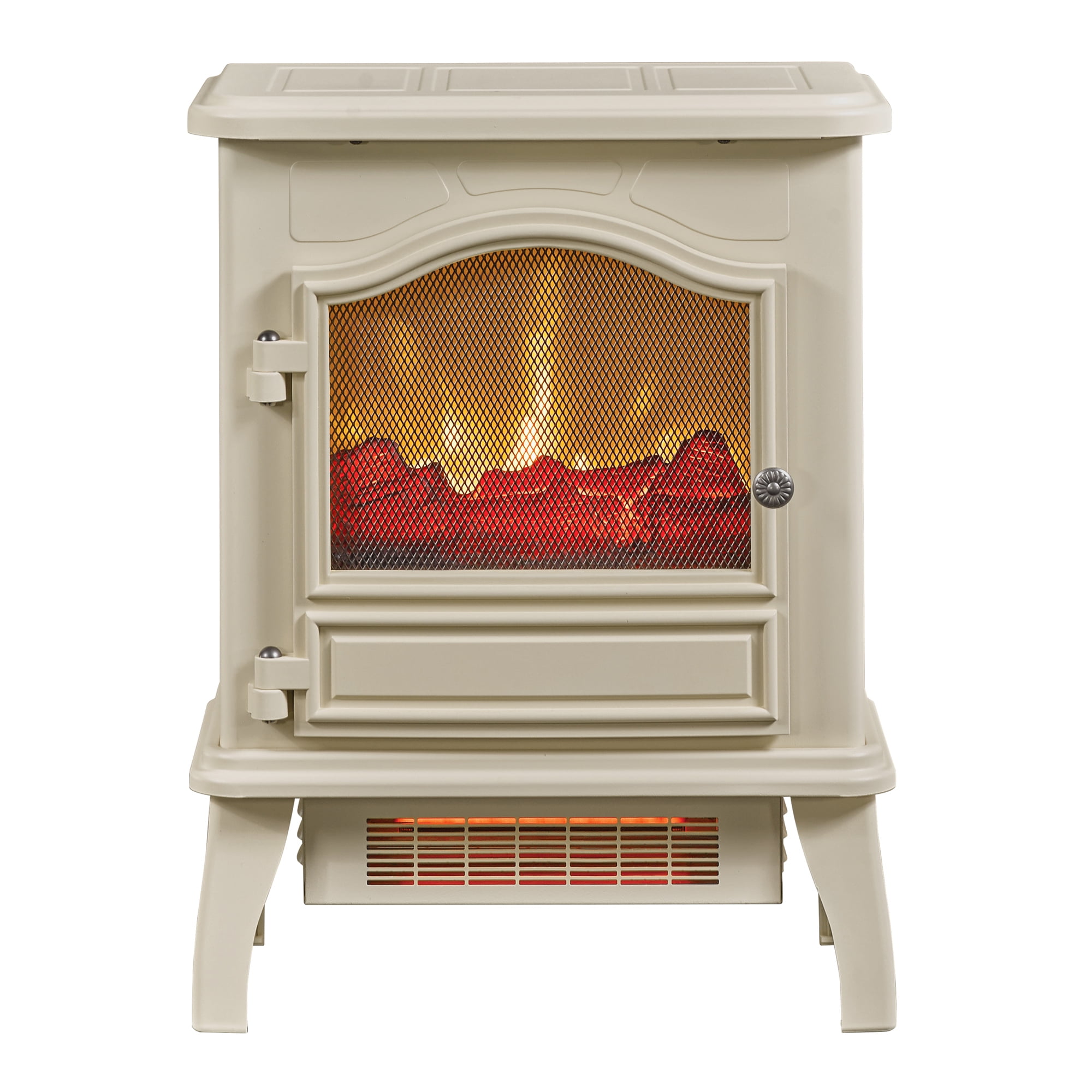ChimneyFree Powerheat Infrared Quartz Electric Stove Heater, 1500W, Cream -  Walmart.com
