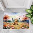 thumbnail image 4 of Welcome Spring Fairy Maine Coon in Flower Meadow Doormat Cat Lover Kitten Owner Gifts Indoor Outdoor Welcome Mat - 13002, 4 of 5
