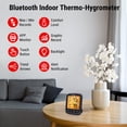 thumbnail image 2 of TempPro TP359W Bluetooth Hygrometer Thermometer, 260FT Wireless Remote Temperature and Humidity Monitor, with Large Backlit LCD (Formerly ThermoPro), 2 of 6