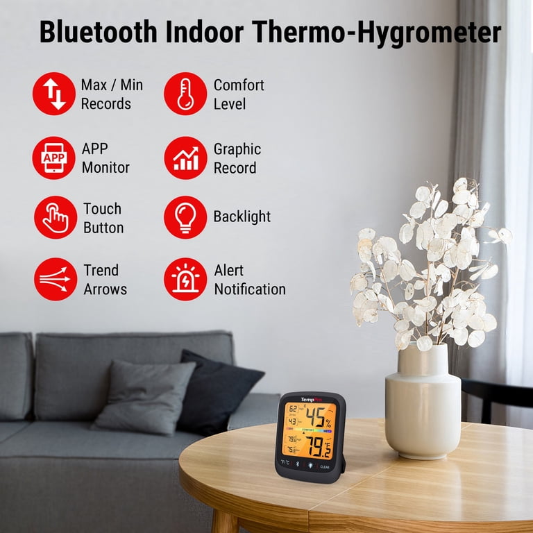 TempPro TP359W Bluetooth Thermometer Hygrometer photo 2