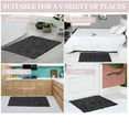 thumbnail image 7 of Home Weavers Modesto Bath Rug 100% Cotton Non-Slip Bathroom Rug Set Machine Washable Bathroom Rug-17"x24", Bath Rug- 21"x34", Gray Color 2 Piece Bath Rug set, 7 of 7