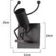 thumbnail image 4 of Aplique de pared LED para interiores, lámpara de pared moderna, lámpara de metal vintage E27 para sala de estar, dormitorio, pasillo, escalera, camino, 4 of 5