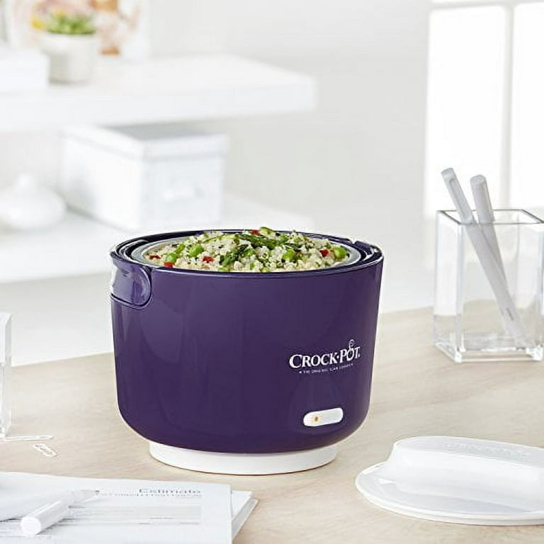 Purple Mini Crockpot, Lunch Warmer