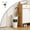 White, variant on Umbrella Holder Indoor, Space Saving Design Freestanding Umbrella Storage Bucket for Canes Walking Sticks Small Umbrellas